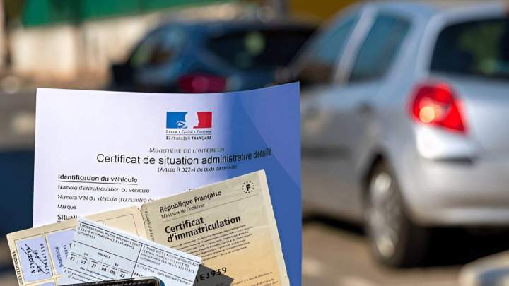 Certificat d'immatriculation voiture Martinique