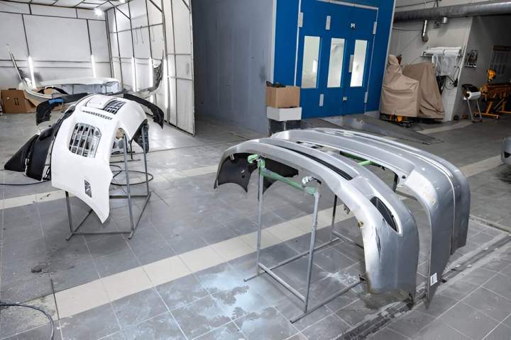 Une finition parfaite et durable lors de la peinture de carrosserie